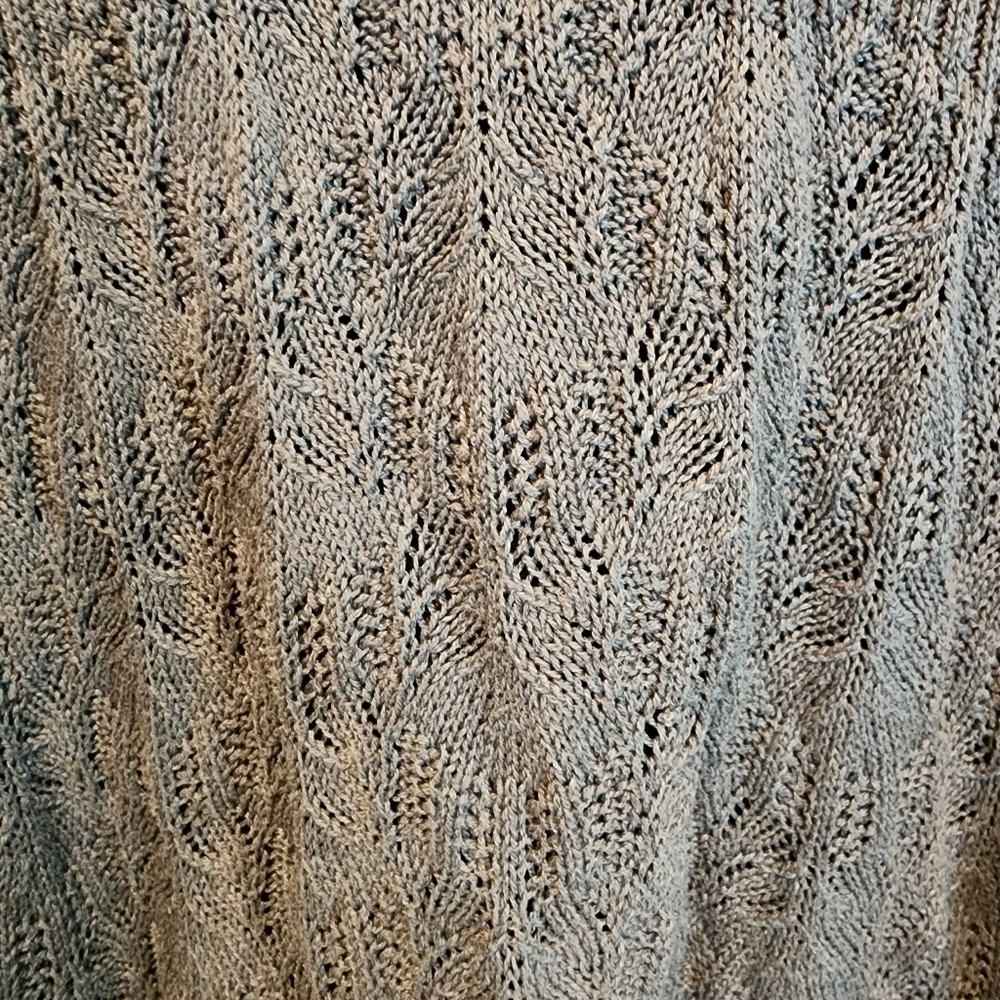 Style & Co. Grey Cowl Neck Sweater Size 0X Cozy Fall and Winter - Picture 3 of 3